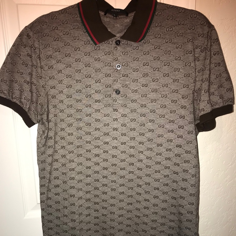 Gucci polo shirt Large Slim